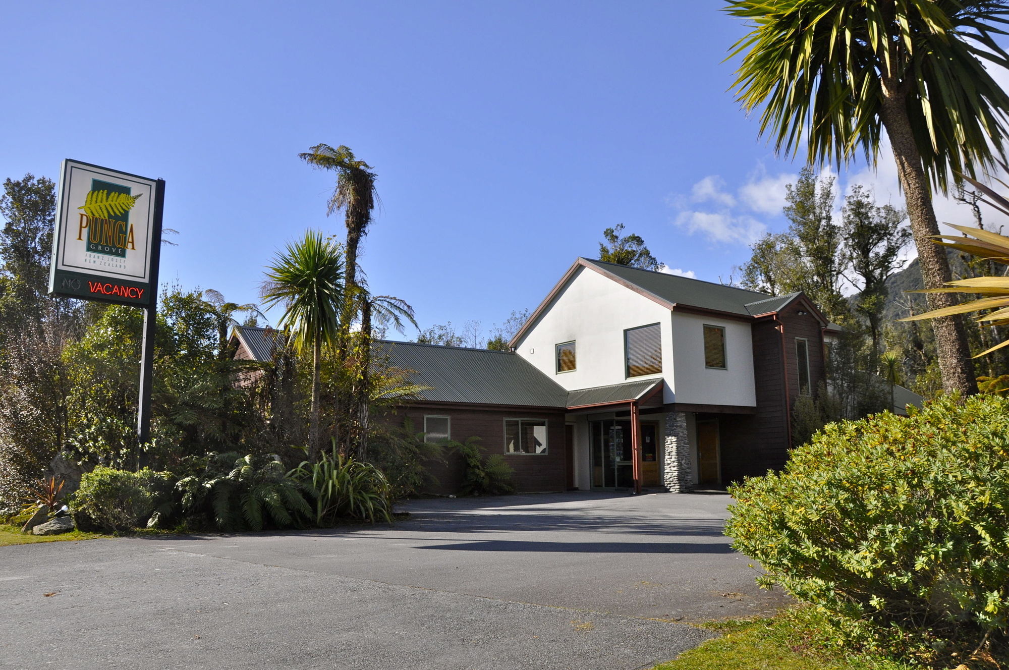 Punga Grove Motell Franz Josef Exteriör bild