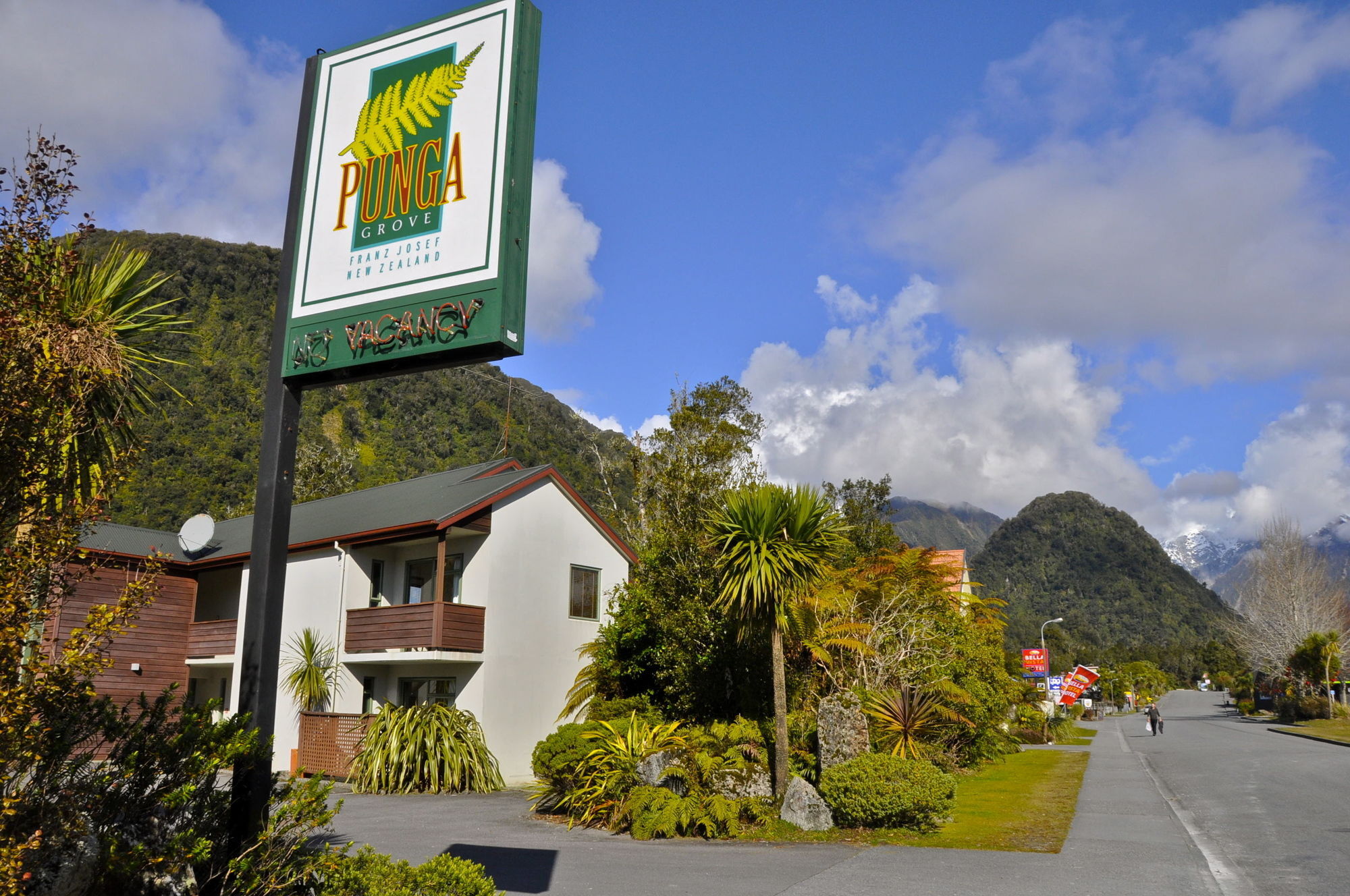 Punga Grove Motell Franz Josef Exteriör bild